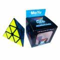 Cubo Mágico Pyraminx Preto adesivado (MF8857B)